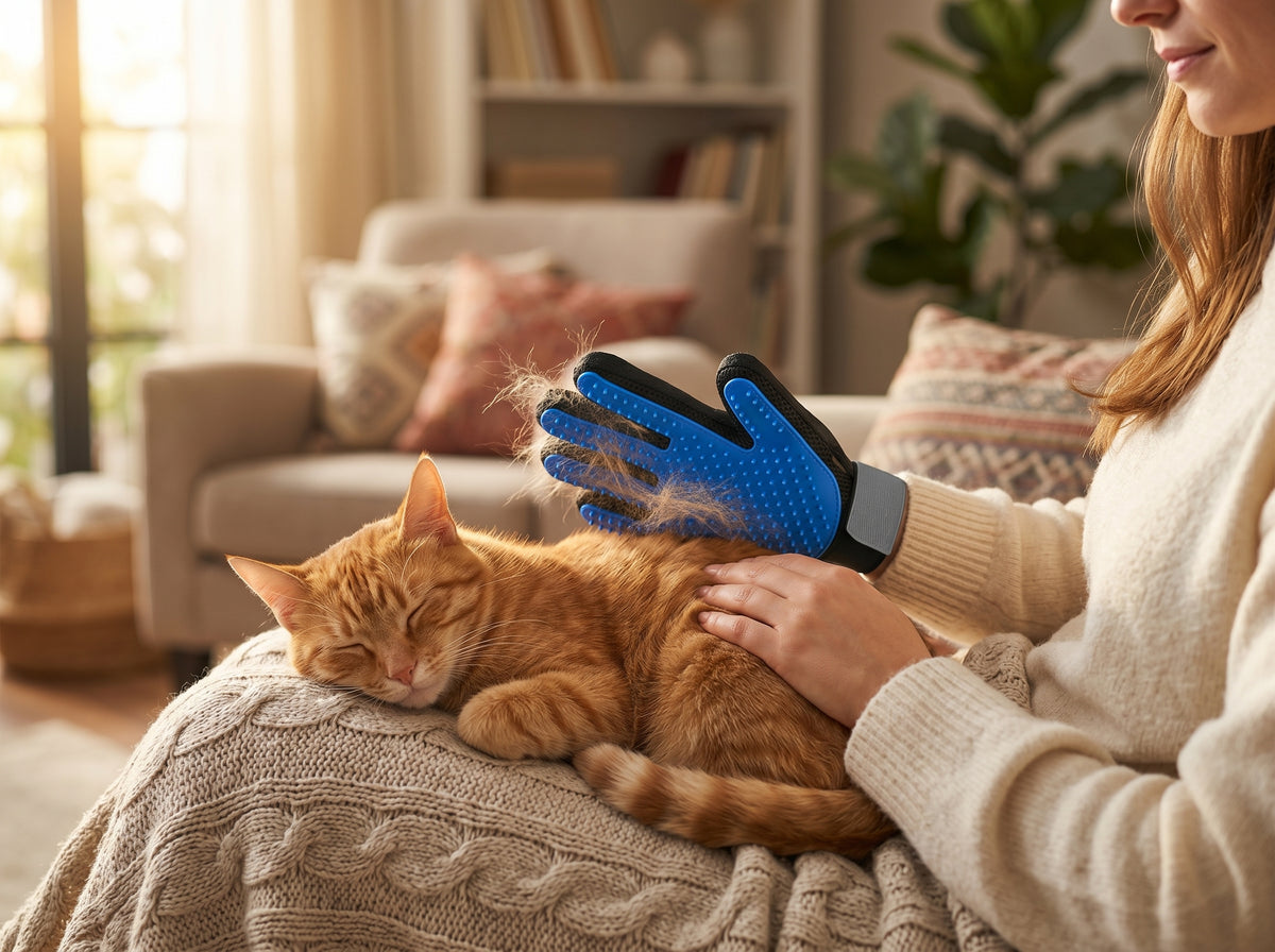 PETNEAT® Grooming & Hair-Removal Glove