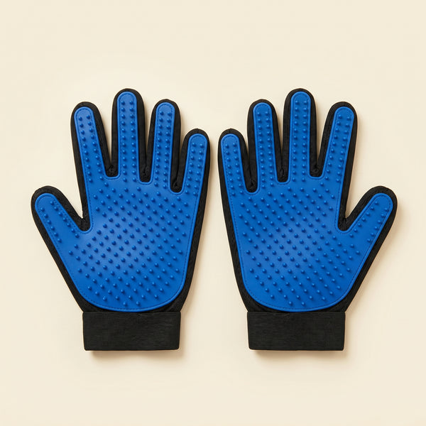 Pet Hair Remover & Massage Brush Glove